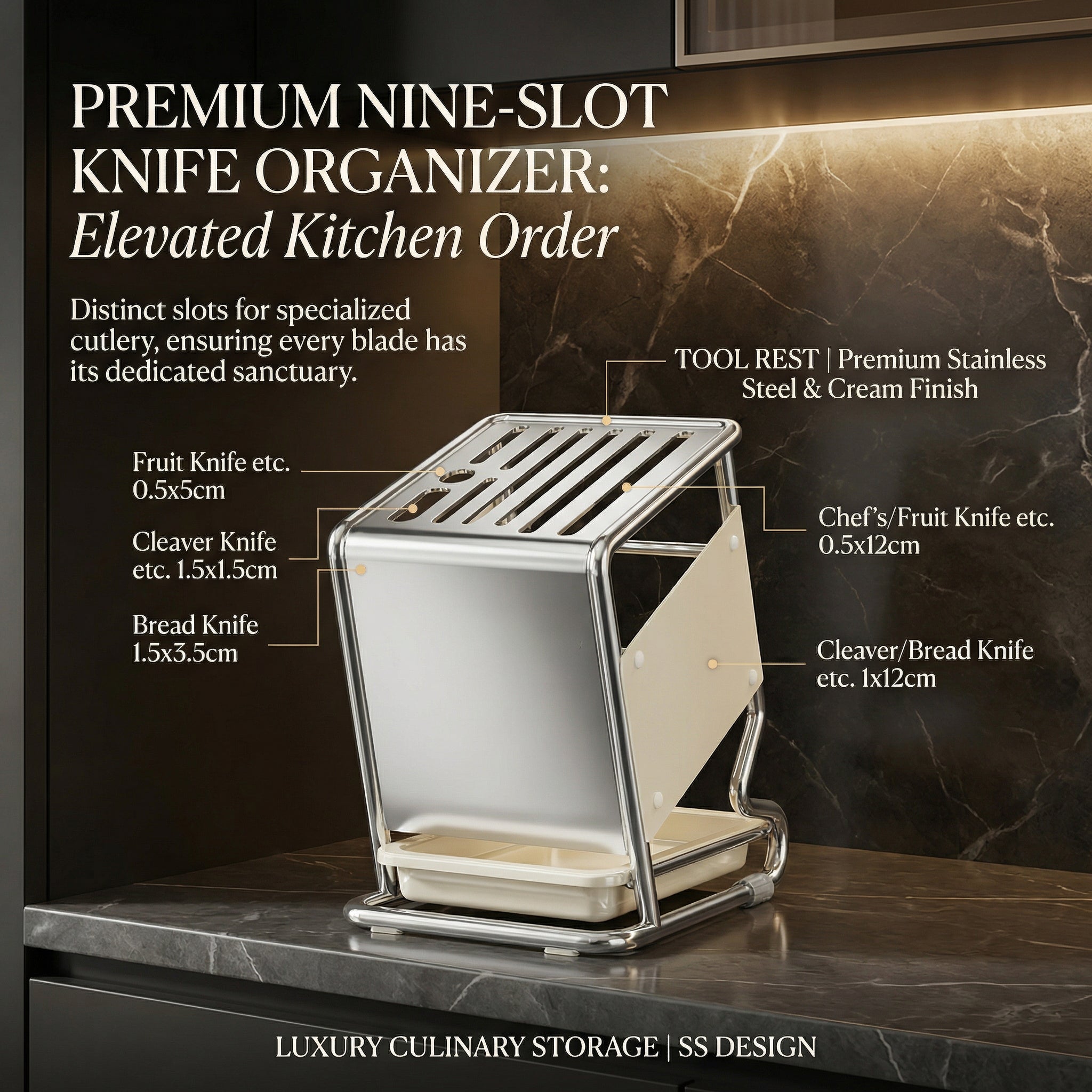 Kitchen knife holder