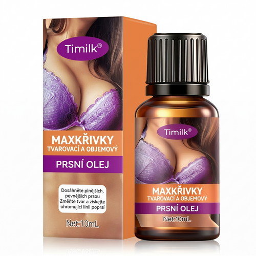 ✔️Timilk® MAXKŘIVKY TVAROVACÍ A OBJEMOVÝ PRSNÍ OLEJ