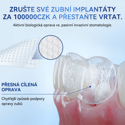 🎊Glimmerly® 🦷Microneedle naplast pro opravu zubi a dasni s Tideglusibem  |Pokročilé zubní pásky s aktivací kmenových buněk (obnovuje sklovinu a dentin • posiluje dásně • odstraňuje plak a zápach • zastavuje citlivost zubů) 3.0